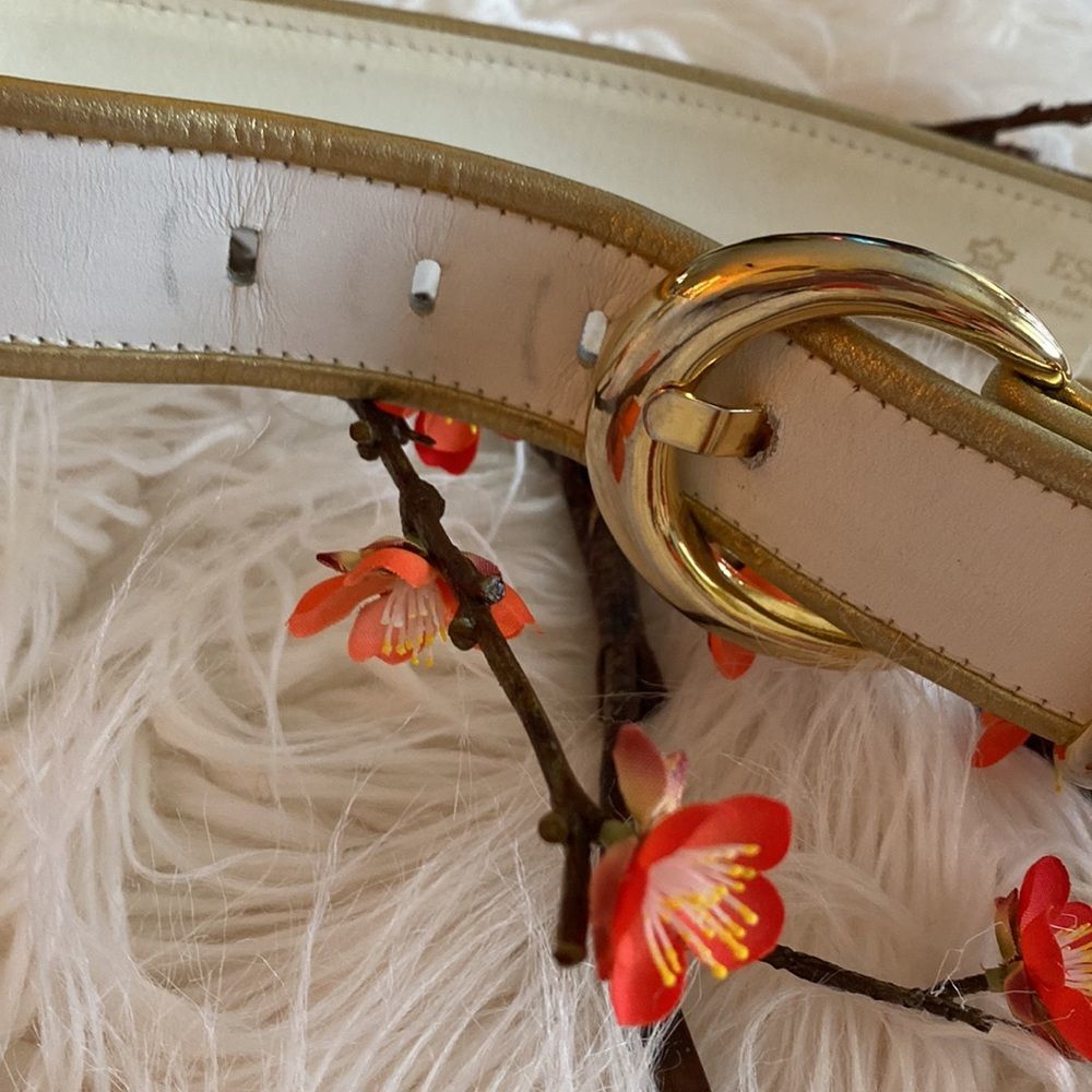 Vintage 💞ESCADA💞leather belt - Picture 4 of 12